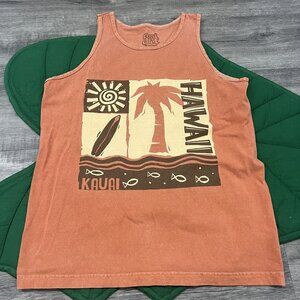 Real Dirt Shirt Kauai Mens Medium Hawaii Tank Top